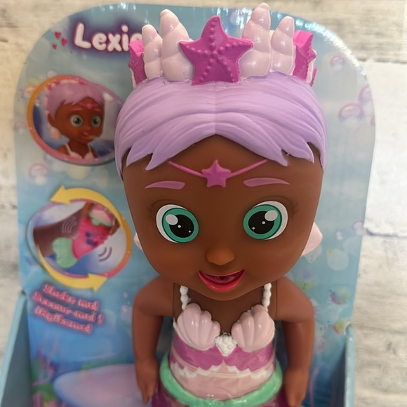 Bloopies Lexie Mermaid Bath or Pool Toy Doll NEW - Picture 4 of 6